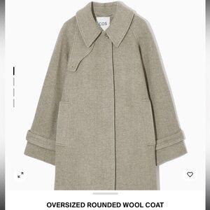 ISO COS oversized rounded wool coat